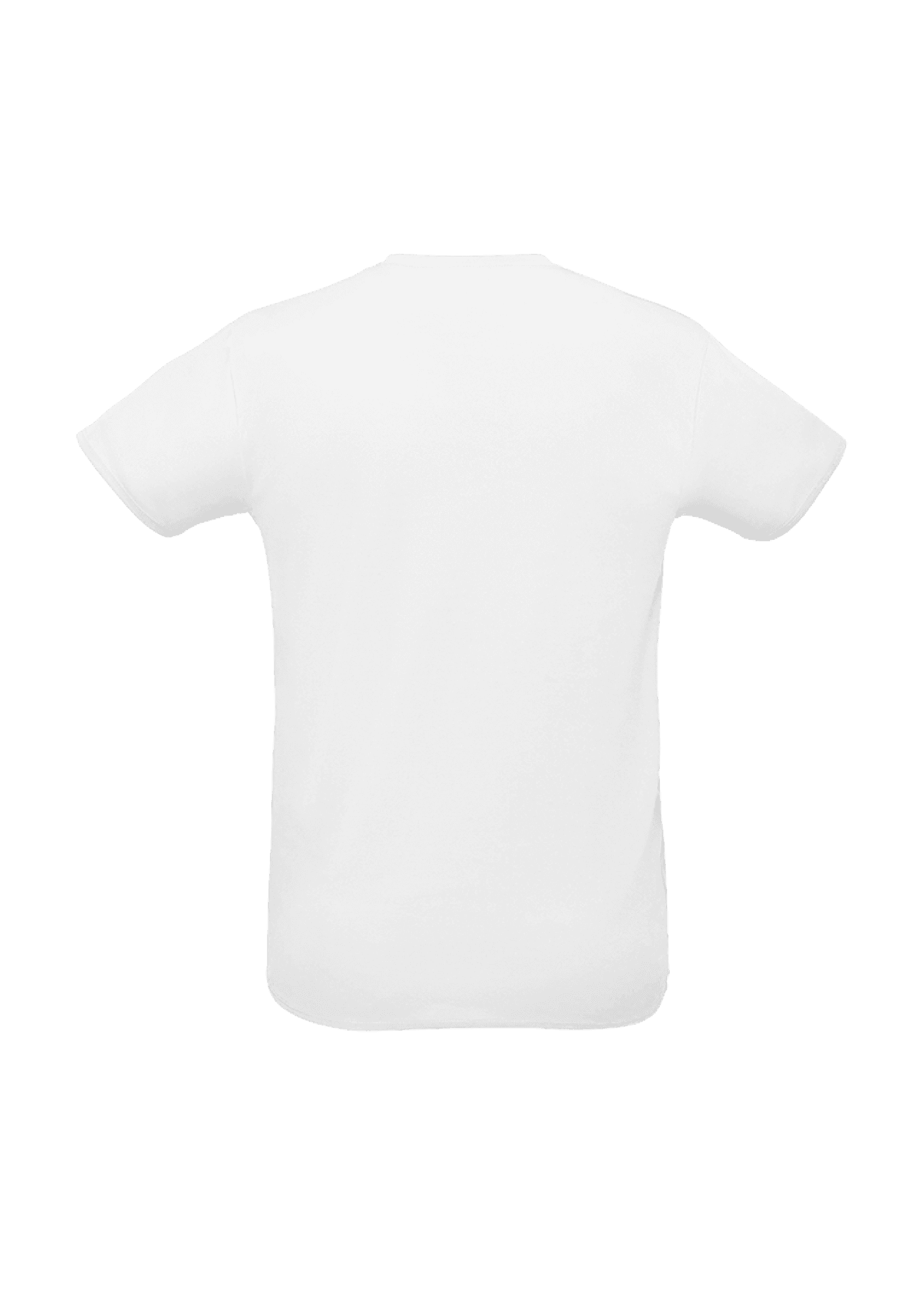 Camiseta blanca unisex téchnica 100% poliester 008 Söda Bar - SBA08-SPRINTBLANC-DOS